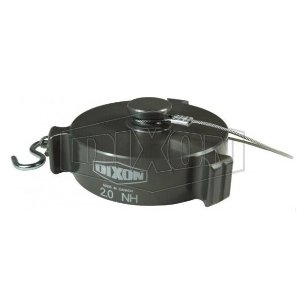 Rocker Lug Cap with Coated Aircraft Cable, 4-1/2 in, Female NST NH